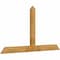 Ekena Millwork Portland Rough Sawn Timber Gable Bracket, Western Red Cedar, 84"W x 45"H x 2"D x 6"F, 13/12 Pitch GBW084X45X0206POR00RWR - alternate 3